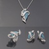 Turquoise jewelry Set JES-0032