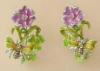2011 fashion flower Earrings