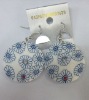 Wholesale fashion cheap round acrylic earring