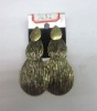 Wholesale fashion sheetmetal bronze earring