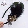 lady's feather headbands/hair accessories