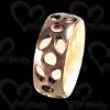 Wholesale the titanium lip rings cutting design