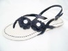 Girls Slingback Thong Slippers