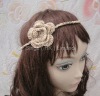 Wholesale 100% Handmade Hand Crochet Headband, Head wrap, Hair band, Hair wrap with Flower FS-019