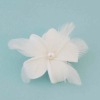 Feather Flower Bridal Fascinator Hair Clip