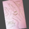 hotstamping wedding invitation card