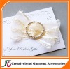 Wholesale Wedding Rhinestone Ribbon Invitation Buckle
