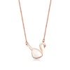 Wholesale Swan fashion necklace ,I FEEL