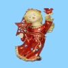 Ceramic angel for christmas decoration