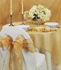 Wholesale Fashion chair cover & organza sash
