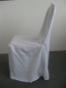 Wholesale 2011 white colour standard banquet chair cover,polyester material,durable and easy washable