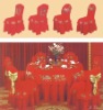 chinese style embroideried chair cover for wedding