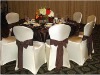 Wholesale Banquet Or Weding Spandex Chair Covers with Organza Sash(WU-1061305)