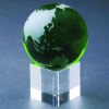 Wholesale green crystal ball MH-Q0117