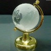 Crystal World Globe with Gold Stand MH-8024