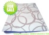 Wholesale circle white backgroud acrylic handmade floor mat factory