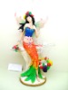 subtropics fruit fairy art statue resin artware