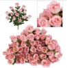 Artificial flower bouquet- rosebuds for wedding decoration
