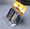 Transparent Acrylic Cigarette display stand,Acrylic display