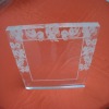 Wholesale acrylic frame with silk screen edges
