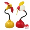 Wholesale Gift Sun Flower Flexible Mini Fan