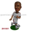 2011 hot sale football player souvenir resin football star doll, bobblehead (BH1001)