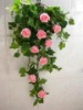 pink paper flower