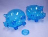 Plastic Money Saving Box of Pig Coin Bank Cashbox