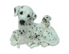 White Polyresin Dog Sculpture For Decoration And Money Box