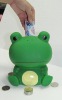 Frog coin bank,saving box,money box,piggy bank,piggy bank,saving box,money saving box,money box toy