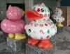 Wholesale fiberglass animal sculpture