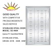 Four leaf stainless steel&iron gate door prices SC-H004 with CE,ISO9001