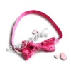 Pink hair band