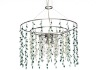 Green crystal leaves chandelier 55084/60