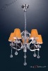 5 Light Crystal Chandelier Lighting Polished chrome