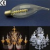 Glass housing,smd3020,led crystal lamp,use for chandelier pendant