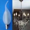 Glass housing,smd3020,led crystal lamp,use for crystal chandelier pendant