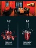 Wholesale 2011 hotel red hand-make chandelier/indoor slippers
