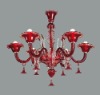 Wholesale Glass chandelier MD9049-6-RE