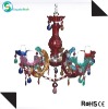 Wholesale Multicolor crystal chandelier KS1028P-5MC