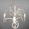 Wholesale Indoor Fixed Silver Metal Coating Chandelier with Candle Bulbs/CE/UL