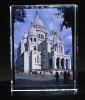 Wholesale hot spot europe building colorful crystal , crystal cube block, souvenir gift