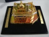 Wholesale crystal golden temple model