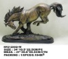 Horse bronze sculpture