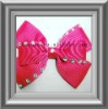 Hair clip hair bow hair accessories (CNHBW-10-093)