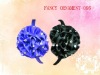 Wholesale Fashion plastic hair hoops with hot-fixed stone