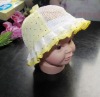 Wholesale Lace baby hat cap mesh hat