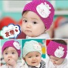 Wholesale fashion children's hair accessories baby ribbon bow barrette/ hair band