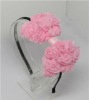 Wholesale slim Iron elastic headband with bows