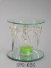 Beautiful angel design fragrance glass oil burner